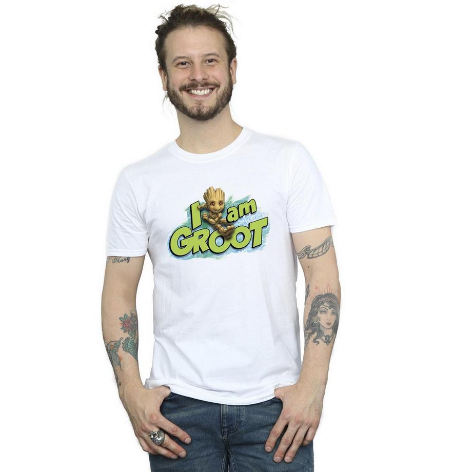 MARVEL Guardians Of The Galaxy I Am Groot T-Shirt  