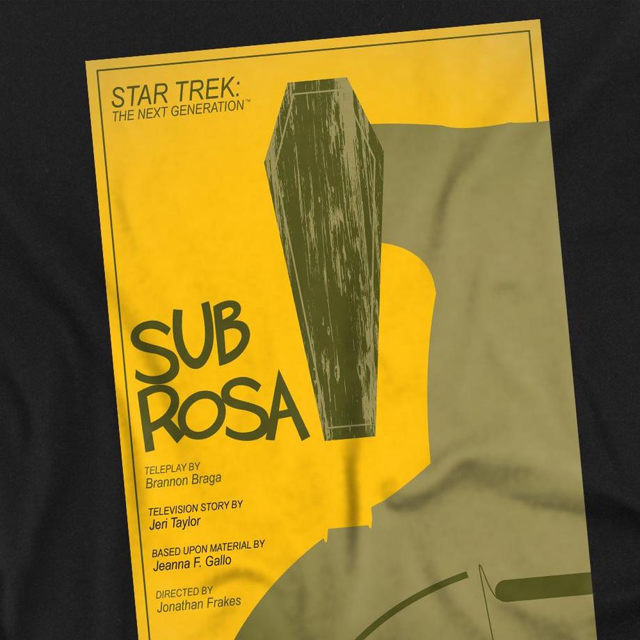 Star Trek Star Trek The Next Generation Season 7 Episode 14 Sub Rosa T-Shirt  