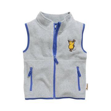 Gilet in pile per bambini oversize Playshoes Die Maus