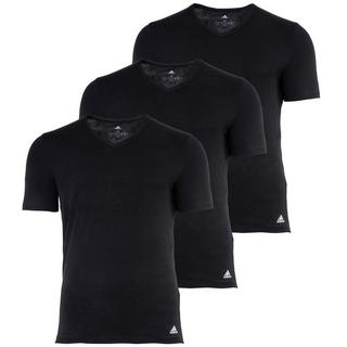 adidas 3er Pack Regular Fit V-Ausschnitt T-Shirt  