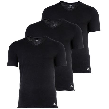 adidas Confezione da 3 T-shirt Scollo a V Vestibilità Regolare  
