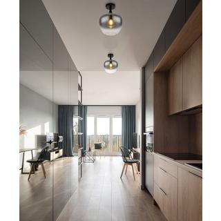 mutoni Plafonnier Maxy métal noir mat 1xE27  