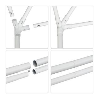 Northio Tente de fête 3x3 m 2 murs  