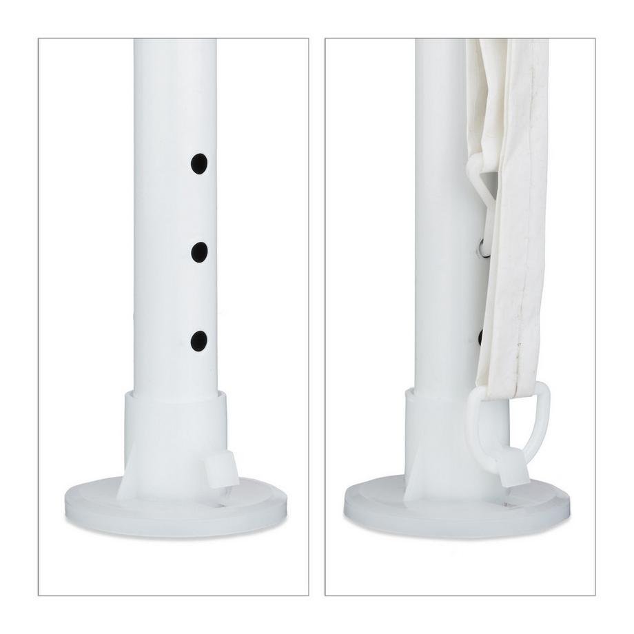 Northio Partyzelt 3x3 m 2 Wände  