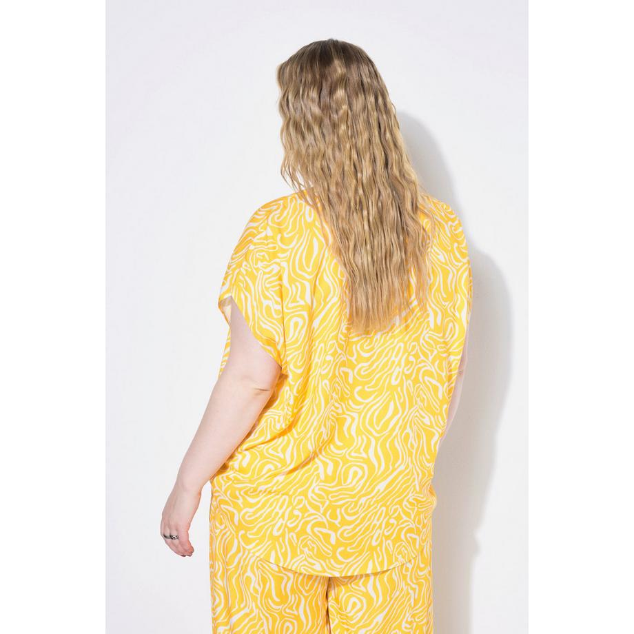 Studio Untold Blouse Oversize Imprimé Vagues  