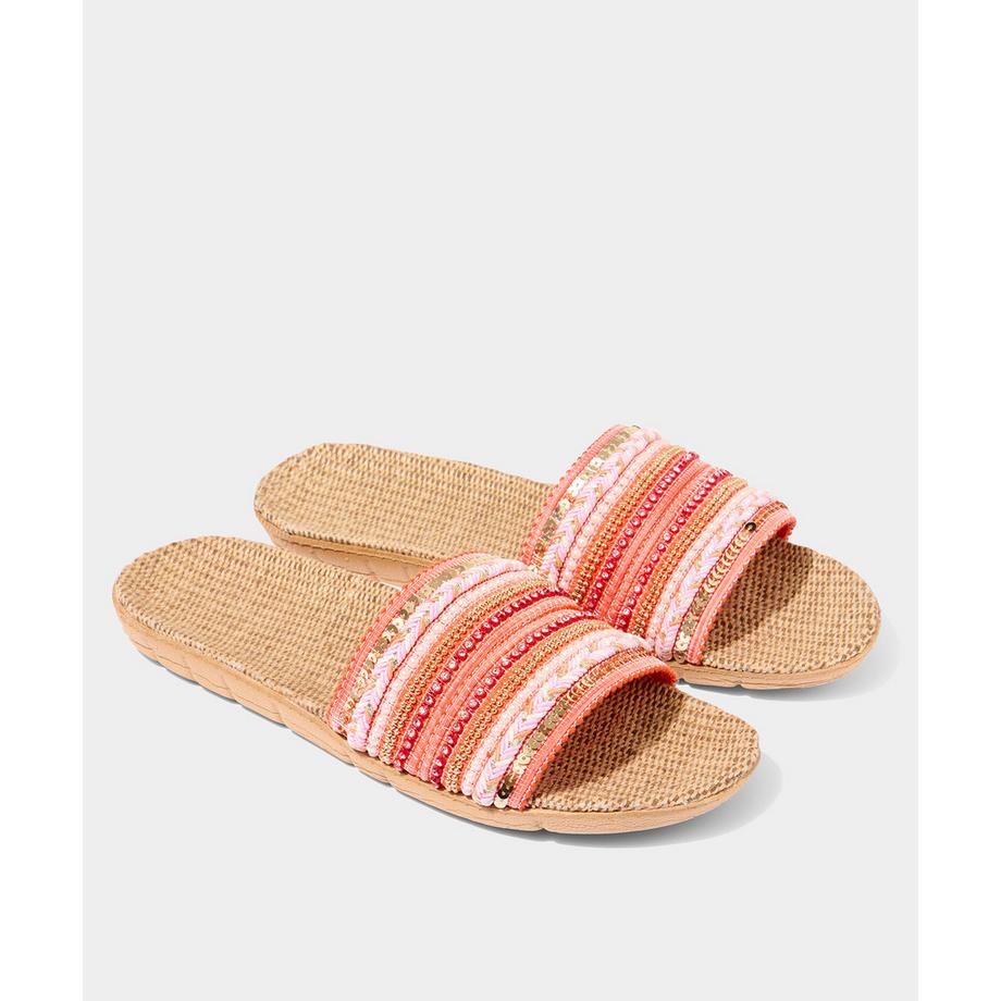 Joe Browns Sandale Double Bride Perlée  