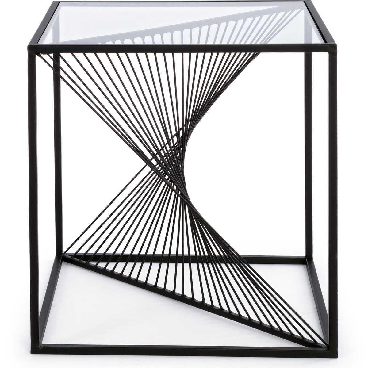 mutoni Table d&#039;appoint Espiral 48x48  