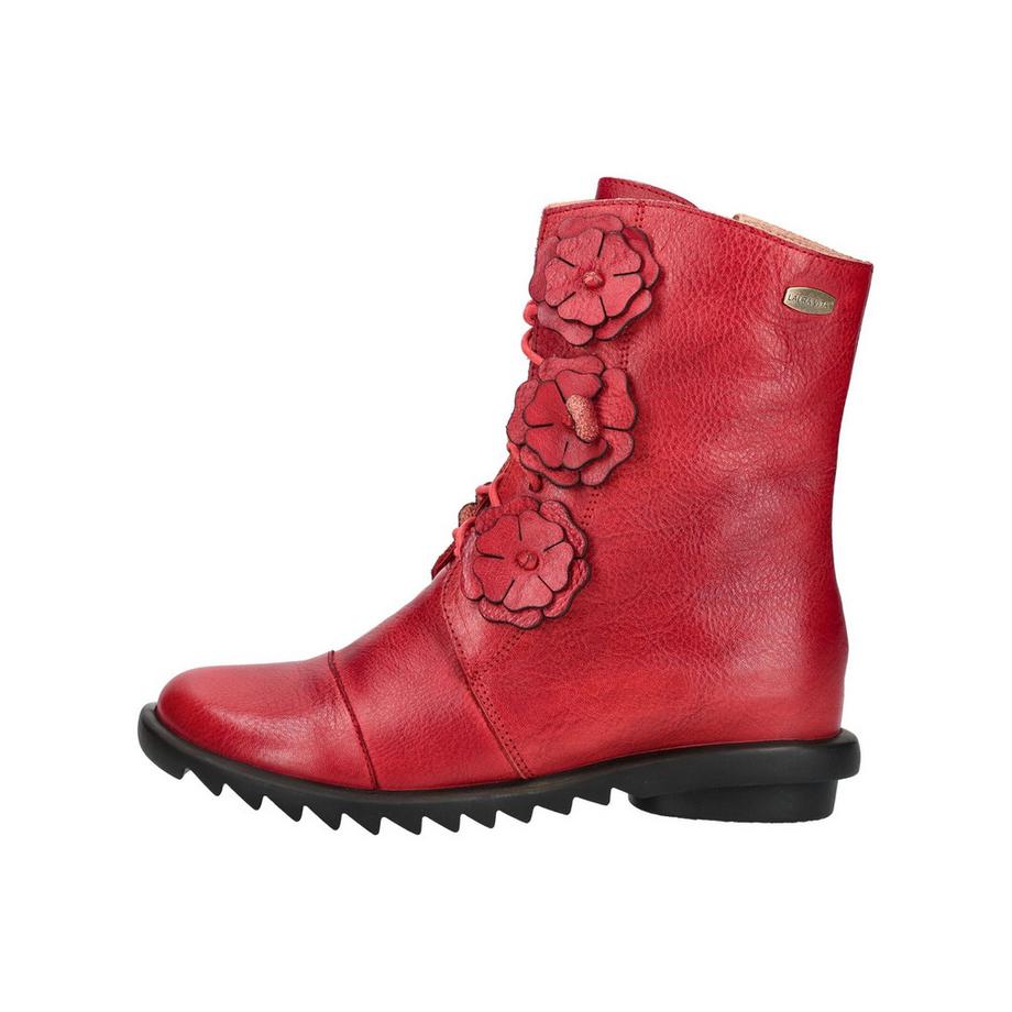 Laura Vita Bottines à lacets floraux  