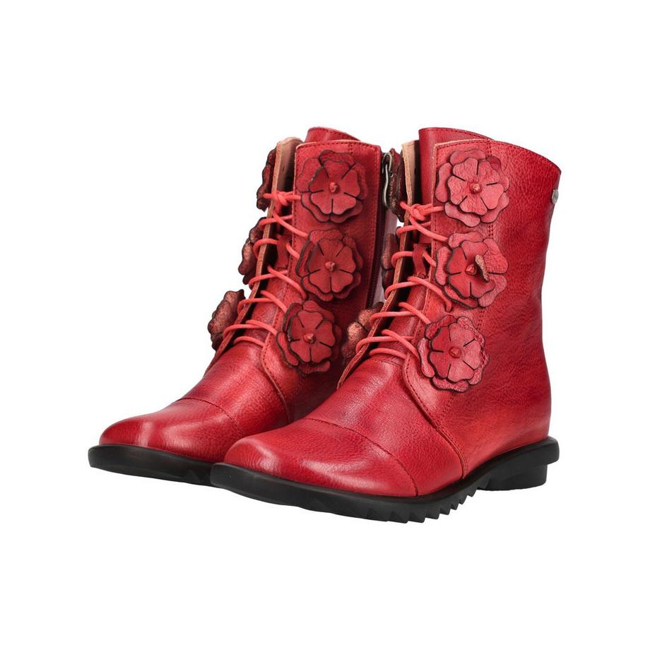 Laura Vita Bottines à lacets floraux  