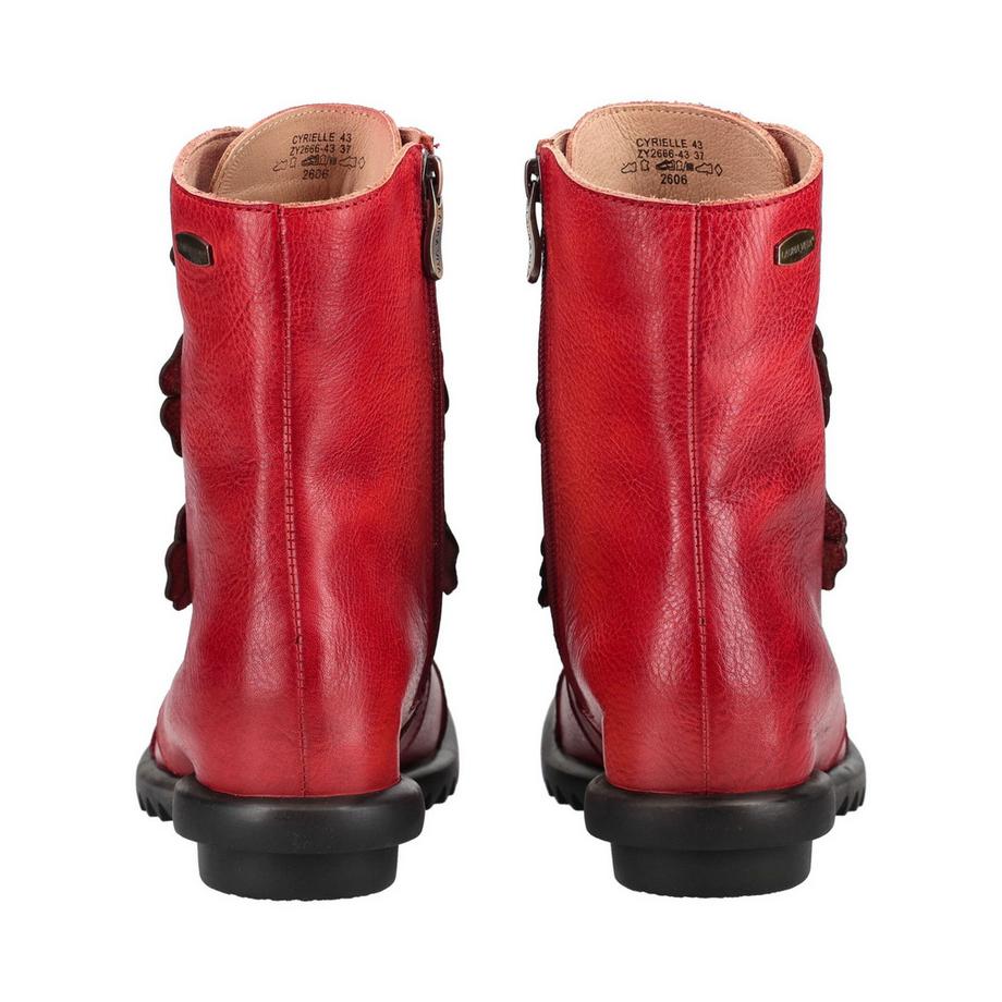 Laura Vita Bottines à lacets floraux  