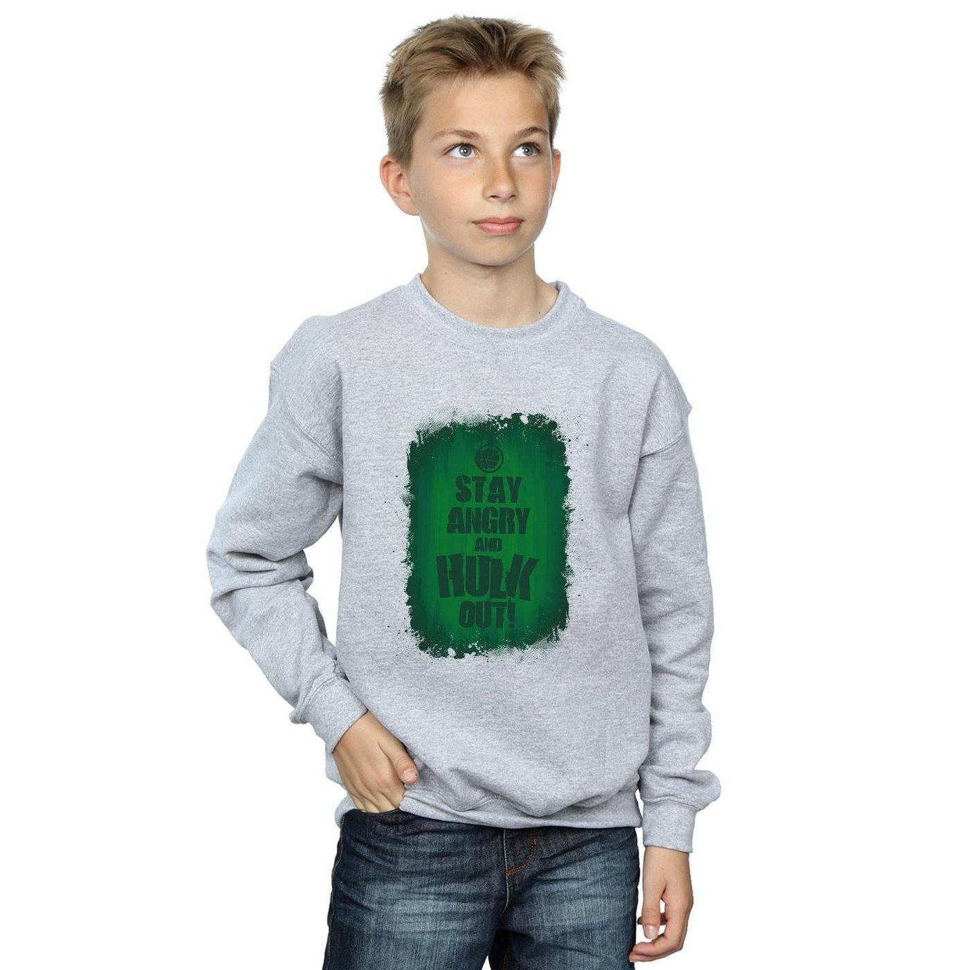 MARVEL  Stay Angry Sweatshirt 