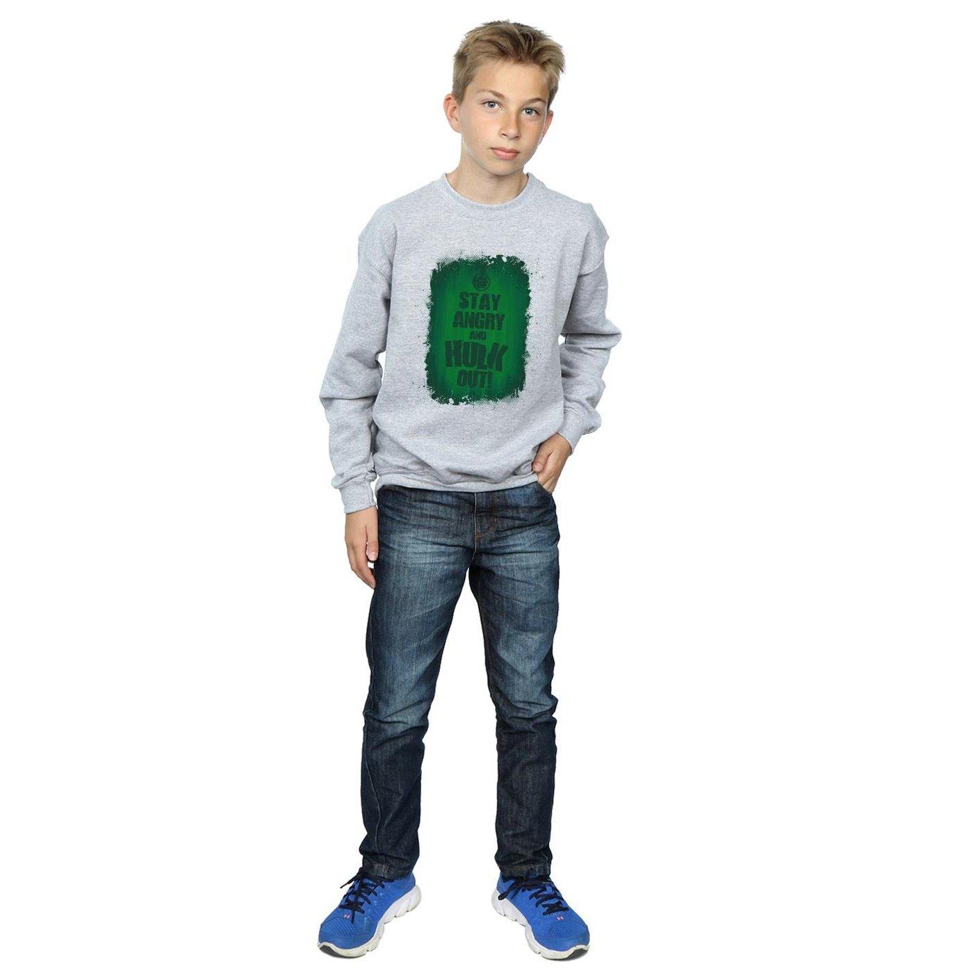 MARVEL  Stay Angry Sweatshirt 