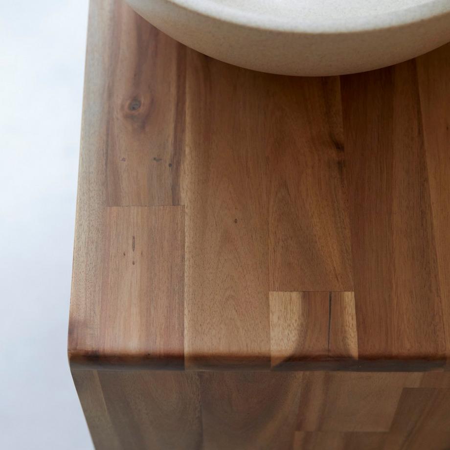 Tikamoon Meuble de Salle de bain en bois d'acacia Lila  