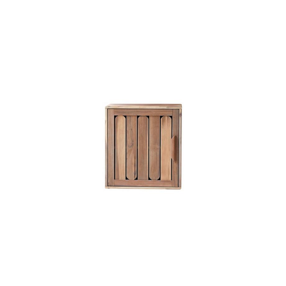 Badezimmermöbel aus Akazienholz Lila
