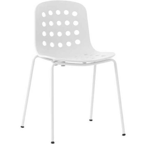 mutoni Chaise de jardin sans accoudoirs Holi Weiss  