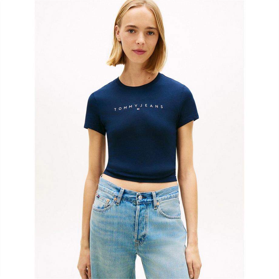 TOMMY JEANS T-Shirt Motif Linéaire  
