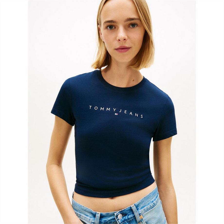 TOMMY JEANS T-Shirt Motif Linéaire  