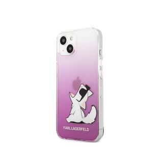 KARL LAGERFELD  Cover per iPhone 14 Plus Choupette Eat 