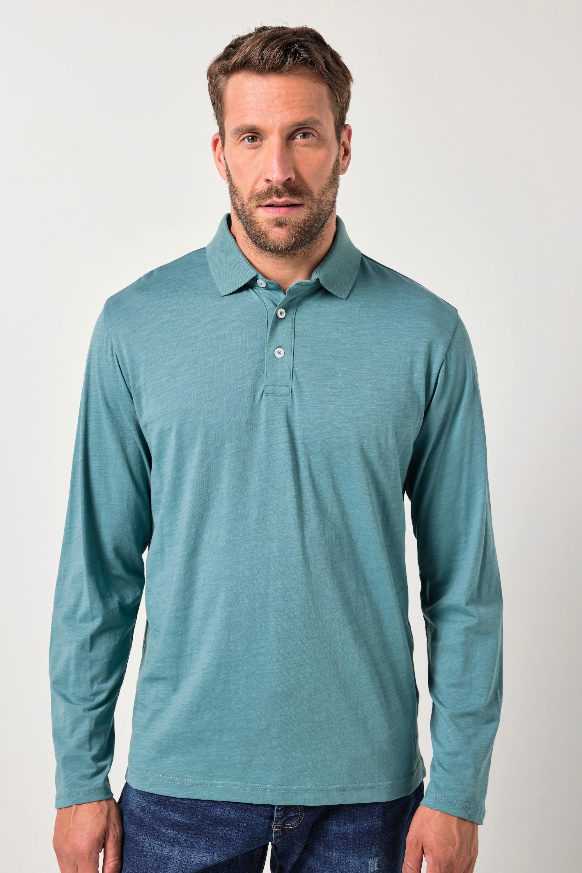 JP1880 Langarm Poloshirt  