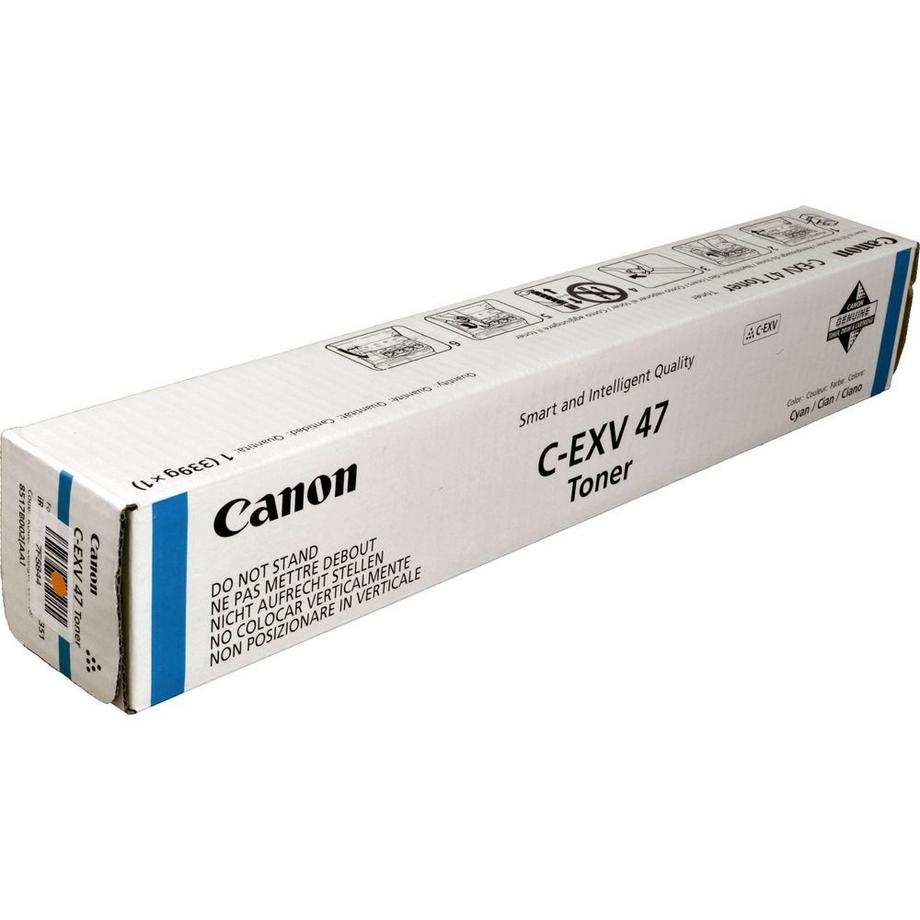 Canon  C-EXV 47 cartuccia toner 1 pz Originale Ciano 
