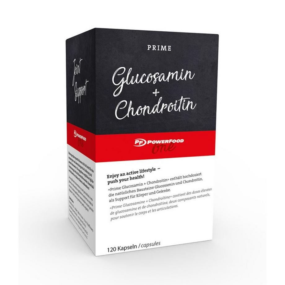 Glucosamine + Chondroitine 120caps Powerfood One