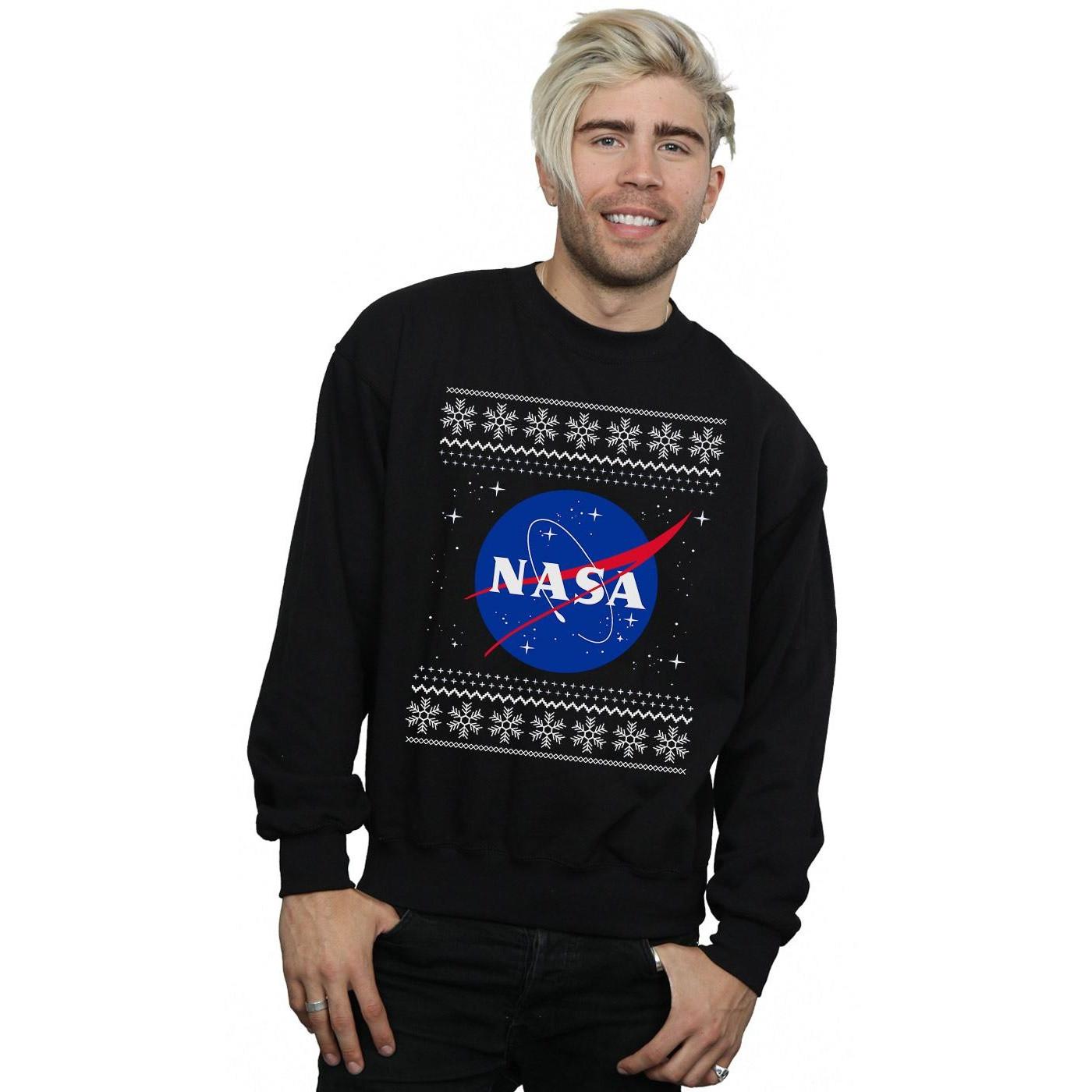 Nasa Christmas Jumper Sweatshirt  