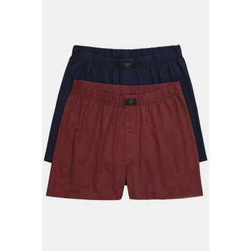 Lot de 2 boxers label OEKO-TEX, sous-vêtements - jusqu'au 8 XL