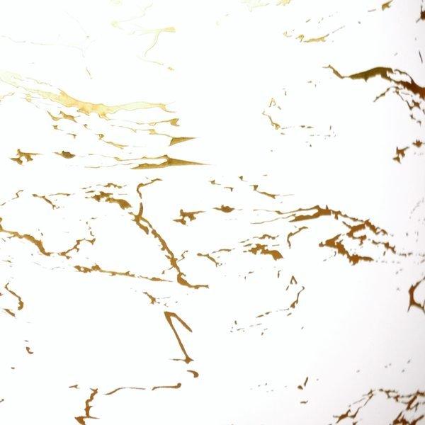 Blue Chilli Secchiello per vino e champagne in acciaio inox, design marmo bianco e oro  