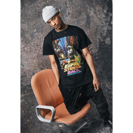 URBAN CLASSICS Star Wars The Empire Strikes Back T-Shirt  