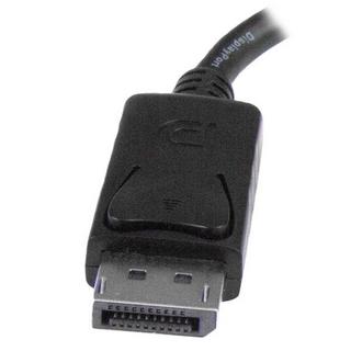 STARTECH.COM  StarTech.com Adaptateur audio / vidéo de voyage - Convertisseur 2-en-1 DisplayPort vers HDMI ou VGA - Noir 