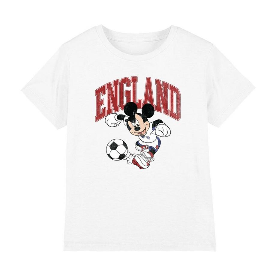 T-ShirtMotif Mickey Mouse Motiftyle Ballon De Foot England