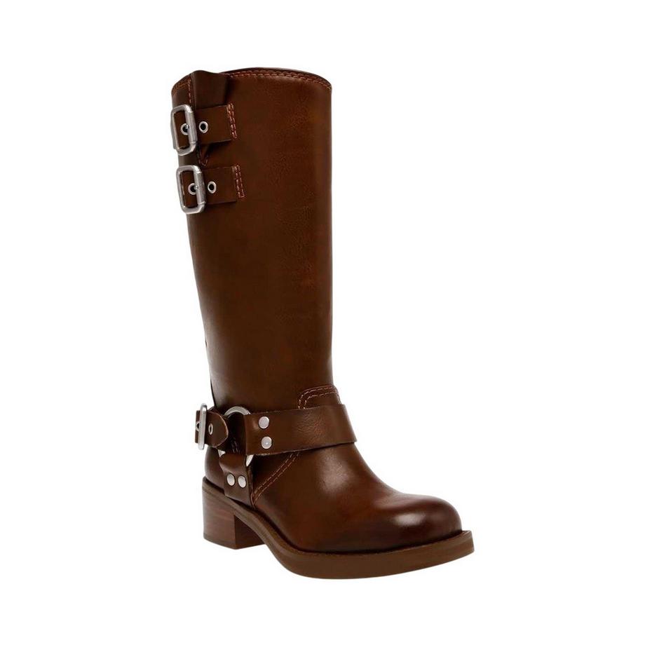 STEVE MADDEN Stivali da moto Eastern con fibbia  