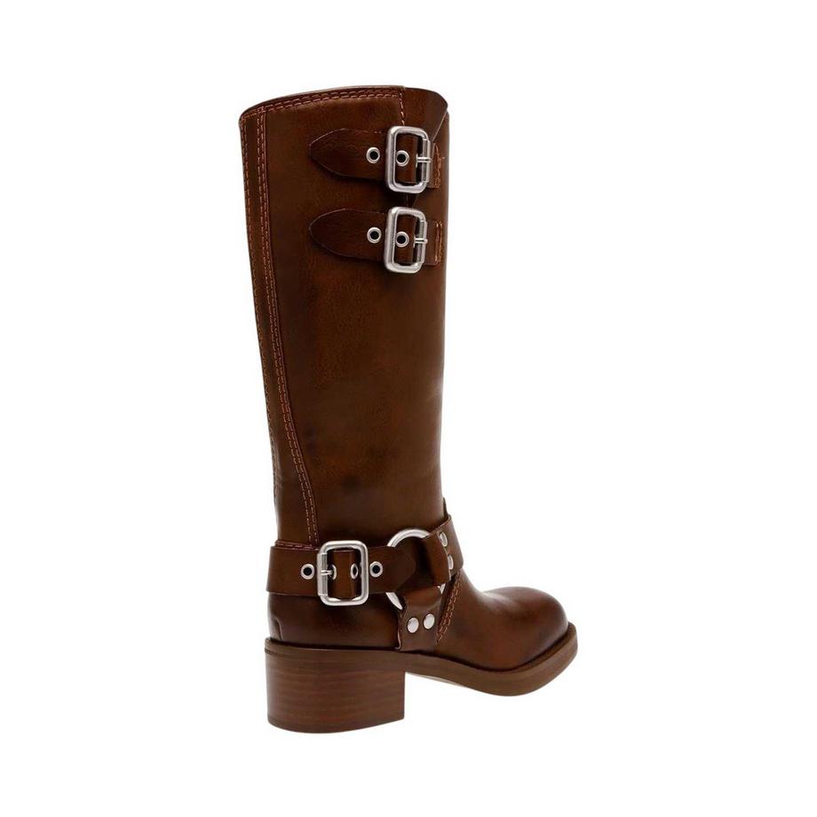 STEVE MADDEN Stivali da moto Eastern con fibbia  