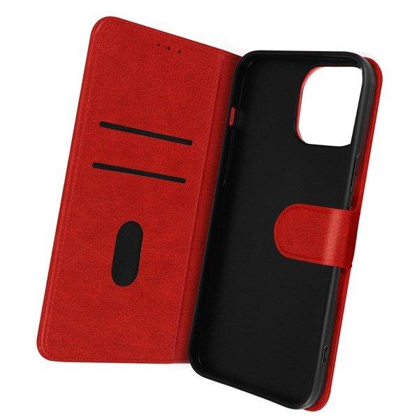 Avizar  Étui iPhone 14 Pro Portefeuille Rouge 