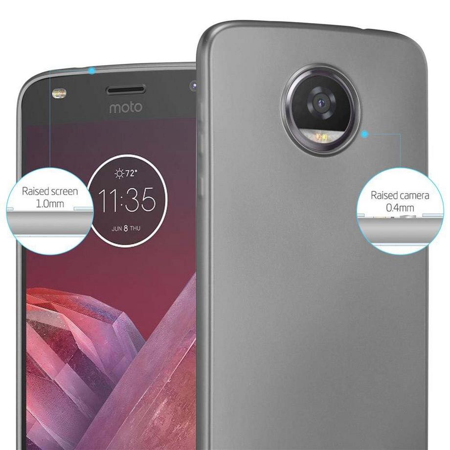 Cadorabo  Hülle für Motorola MOTO Z2 TPU Silikon Matt 