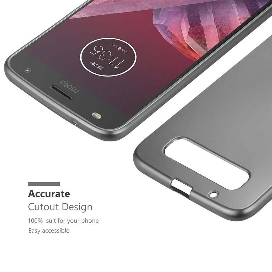 Cadorabo  Hülle für Motorola MOTO Z2 TPU Silikon Matt 