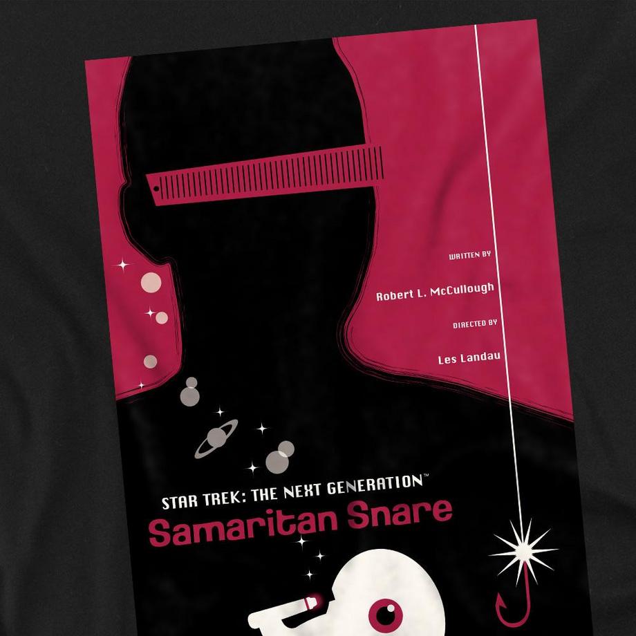 Star Trek Star Trek The Next Generation Stagione 2 Episodio 17 Samarian Snare T-Shirt Maniche Lunghe  