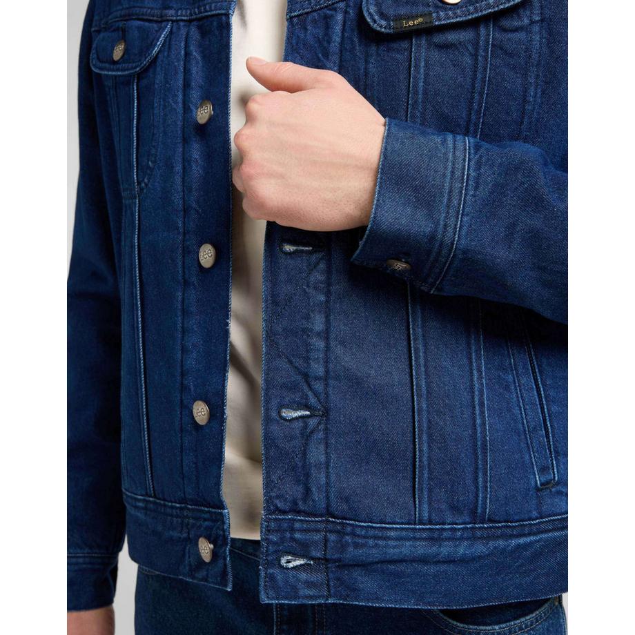 Lee Giacca in denim Sherpa  