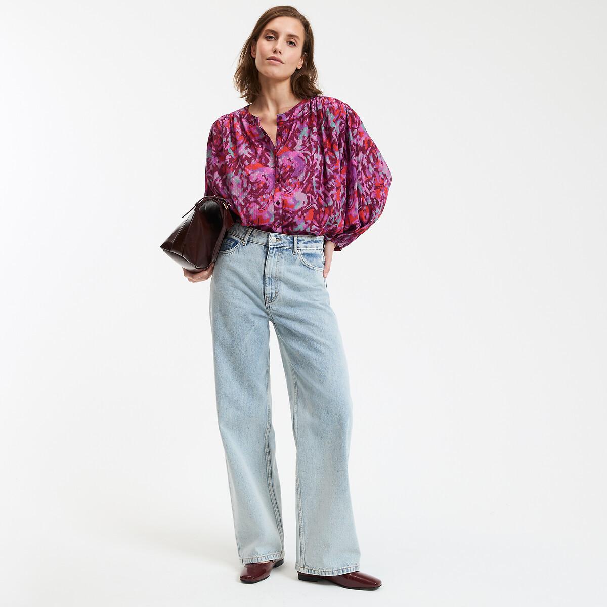 La Redoute Collections Camicetta con scollo alla coreana  