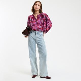 La Redoute Collections Camicetta con scollo alla coreana  