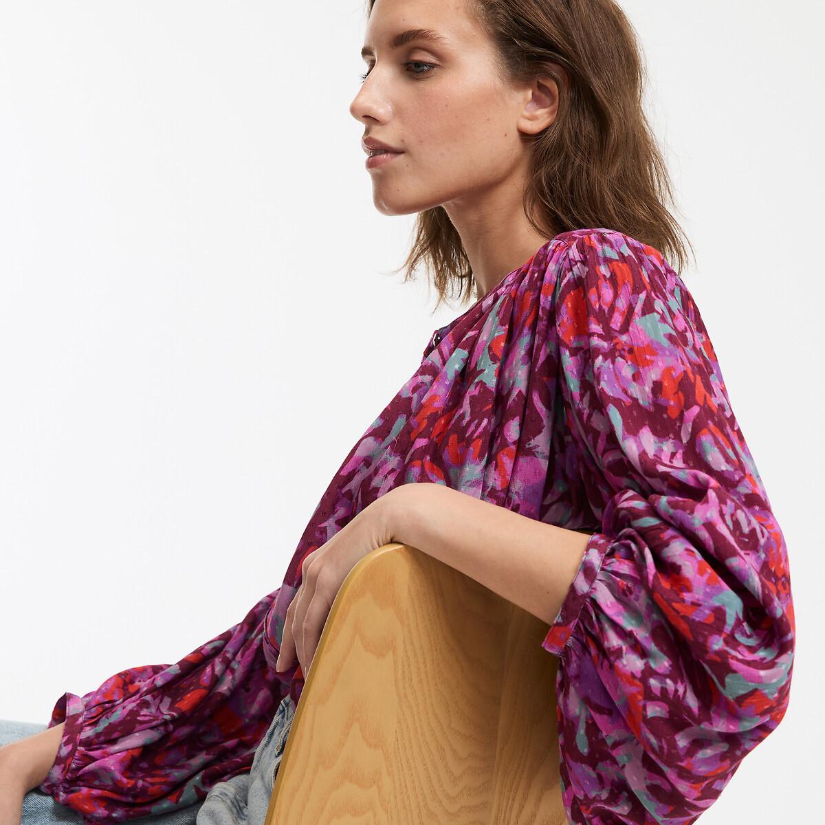 La Redoute Collections Camicetta con scollo alla coreana  