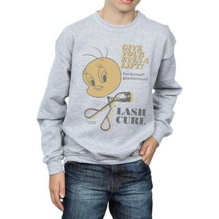 LOONEY TUNES  Tweety Pie Lash Curl Sweatshirt 