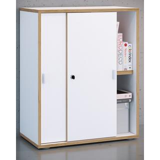 VCM Armoire de bureau Salia 2 portes coulissantes L60  