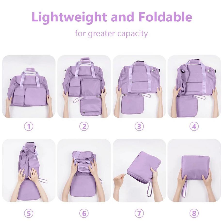 Only-bags.store Faltbare Weekender Reisetasche  