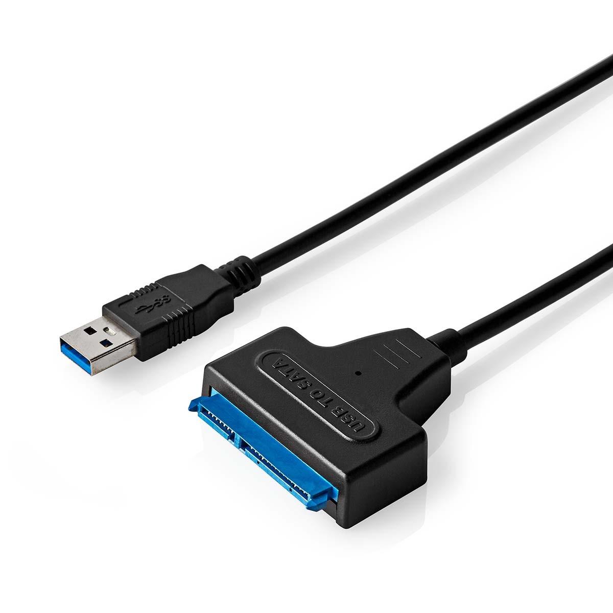 Nedis  Festplattenadapter | USB 3.2 Gen1 | 2,5" | SATA l, ll, lll | USB-Stromversorgung 