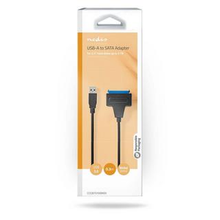 Nedis  Festplattenadapter | USB 3.2 Gen1 | 2,5" | SATA l, ll, lll | USB-Stromversorgung 