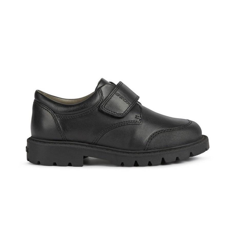 GEOX Shaylax Einzelriemen Leder Schuluniform Schuhe  