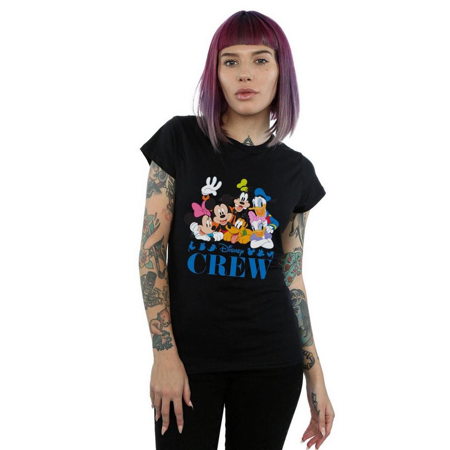 Disney Friends T-Shirt Col Rond  