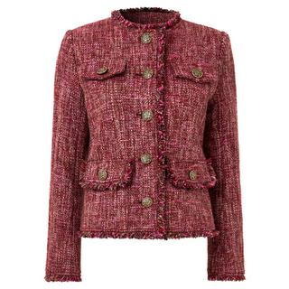 Joe Browns  Veste Tweed Bordure Effilochée 