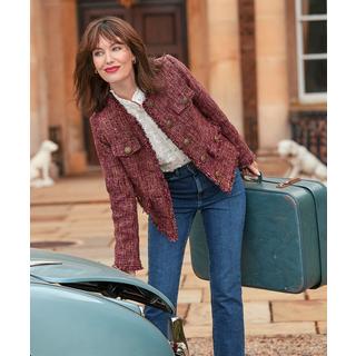 Joe Browns  Tweed-Jacke mit ausgefransten Kanten 